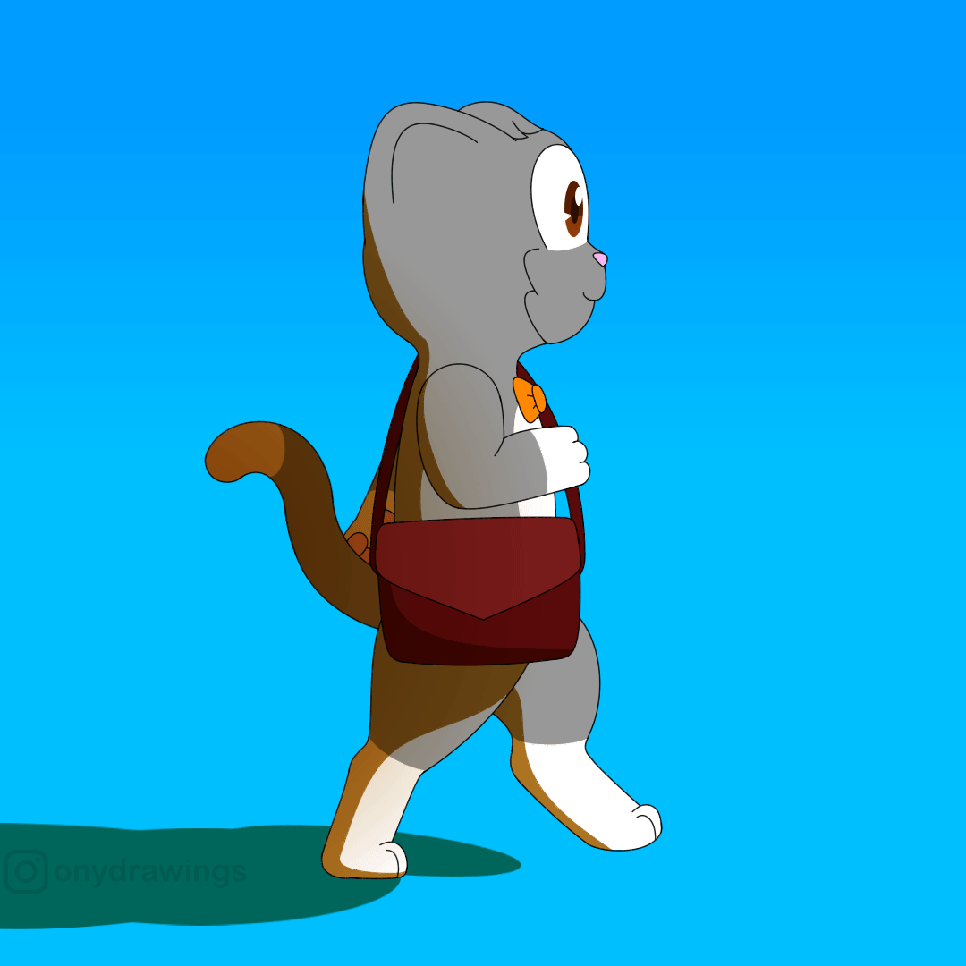 Ony walk cycle